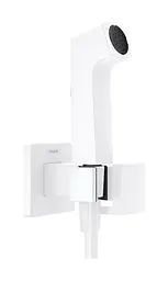 Набір гігієнічного душу (запірний вентиль) Hansgrohe E EcoSmart+ на змішану воду MattWhite 29233700, Білий матовий