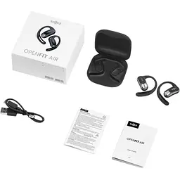 Навушники Shokz OpenFit Air Black (48301504266584) [172936] - мініатюра 10