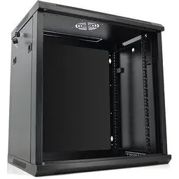 Шафа настінна Merlion 12U 19 600 x 450 x 634 (Ш x Г x В)мм, black (Ml3-6412) - мініатюра 2
