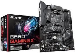 Материнська плата Gigabyte B550 Gaming X (B550 GAMING X) (Socket AM4, AMD B550, ATX) - мініатюра 4