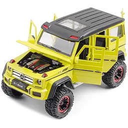 Колекційна металева модель автомобіля АвтоЕксперт Mercedes-Benz G500 4x4 з інерцією, світлом та звуком 1:24 - мініатюра 3