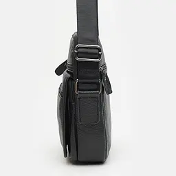 Чоловіча сумка Keizer K14141-black 25х19х7 см Чорний - мініатюра 5