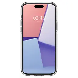 Прозорий чохол Spigen Crystal Flex Crystal Clear для iPhone 15 Plus (acs06456) - мініатюра 3