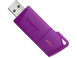 Флешка Kingston 64 GB DataTraveler Exodia M Purple USB 3.2 (KC-U2L64-7LP) - мініатюра 2