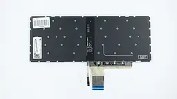 Клавіатура для ноутбука LENOVO (IdeaPad V310-14 series) rus, black, без фрейма, підсвічування клавіш