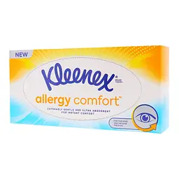 Серветки паперові Kleenex Allergy Comfort 56 шт. - мініатюра 2