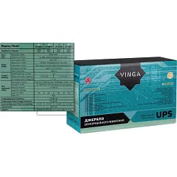 Пристрій безперебійного живлення Vinga LED 800VA plastic case with USB (VPE-800PU) - мініатюра 12