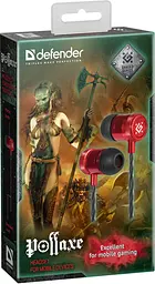 Гарнітура Defender Pollaxe Black + Red (64453) - мініатюра 2