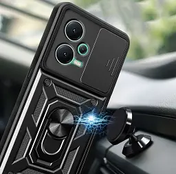 Панель BeCover Military для Xiaomi Redmi Note 12 Pro 5G Black (709159) - мініатюра 4