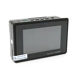 Тестер для камер відеоспостереження Voltronic IPC-1800 PLUS, c 4" сенсорним дисплеєм, підтримує IP, CVI, TVI, AHD 4K, Wi-Fi, LAN, BNC, 12V, POE - мініатюра 4