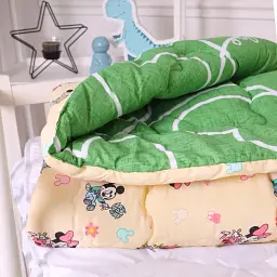 Набір дитячий MirSon зима Kids Time 20-0043 Green Mikey Mouse 110x140 см EcoSilk: ковдра з подушкою (2200009666322) - мініатюра 6
