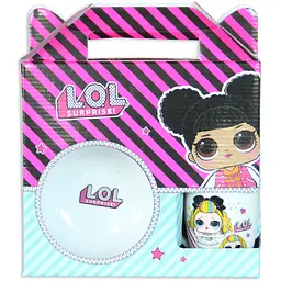 Набір порцеляновий L.O.L.Surprise! 80's B.B. 3 предмети (76001099) - мініатюра 7