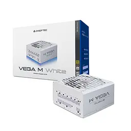 Chieftec Блок живлення Vega M White (1000W), >90%, 80+ Gold - мініатюра 7