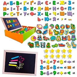 Гра настільна "Магнітний розвиваючий набір з дошкою" Vladi Toys VT5411-17 Укр - мініатюра 5