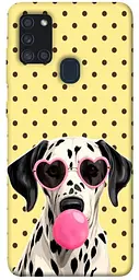 TPU чохол Demsky Pinky dolmatin для Samsung Galaxy A21s