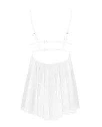 Пеньюар і трусики Obsessive Heavenlly babydoll & thong XS/S - мініатюра 4