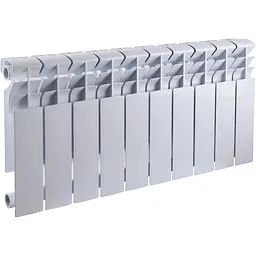 Радіатор біметалевий секційний QUEEN THERM 350/96 - мініатюра 6