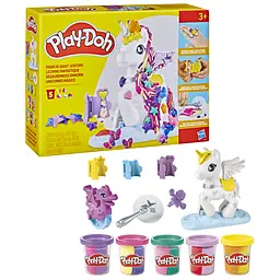 Набір для творчості Play-Doh Стильний єдиноріг з масою для ліплення (F3613)