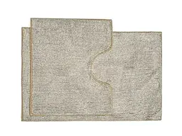 Набір килимків Dariana 60*50+60*90 бежевий для ванних кімнат Standard Plus