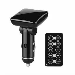 FM-трансмітер у машину Bluetooth HZ H9 з USB, AUX та пультом дистанційного керування