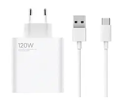 Зарядний пристрій Xiaomi 120W HyperCharge Combo (Type-A) BHR9462EU