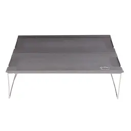 Складний стіл алюмінієвий для пікніку Naturehike NH17Z001-L, 34х25 см, сірий - мініатюра 2