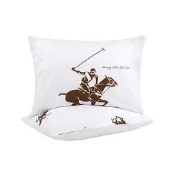 Наволочки Beverly Hills Polo Club - BHPC 004 Brown 50x70 (2 од)