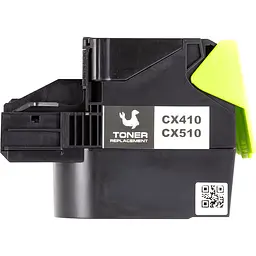 Картридж PowerPlant Lexmark CX310/CX410/CX510 (з чипом)