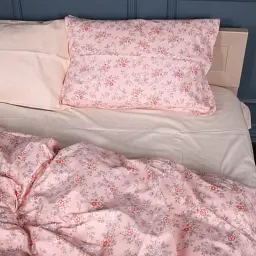 Дитячий комплект постільної білизни MirSon Сатин 22-1397 Floral Elegance 110х140 см рожево-пудровий (2200010565751) - мініатюра 4