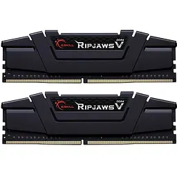 Модуль пам'яті G. Skill DDR4 2x32GB/3200 Ripjaws V Black (F4-3200C16D-64GVK)