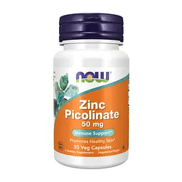 Цинк піколінат Zinc Picolinate 50 mg - 30 vcaps