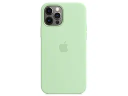 Чехол Apple Silicone Case for iPhone 12 Pro Max HQ Pistachio - миниатюра 7