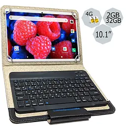 Планшет-телефон Hoozo S 232 LTE 2/32 4G Silver + Чохол із Bluetooth клавіатурою - мініатюра 2