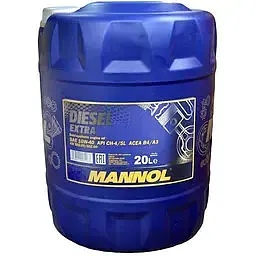 Олива моторна Mannol Diesel Extra 10w40 CH-4/SL 20 л (22711)