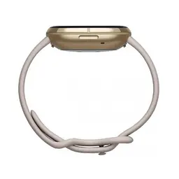 Смарт-годинник Fitbit Sense Lunar White/Soft Gold Stainless Steel (FB512GLWT) - мініатюра 3