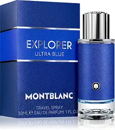Оригінал Montblanc Explorer Ultra Blue 30 мл Парфумована вода - мініатюра 2