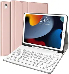 Чохол-клавіатура для iPad 10.2 9-го покоління 2021/8-го покоління 2020/7-го покоління 2019/Air 3-го 2019/iPad Pro 10.5 2017