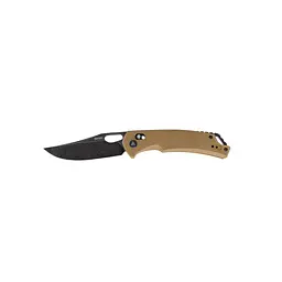 Ніж складаний туристичний SRM Retriever 9201-GW (9 см) D2 / G10 коричневий - мініатюра 2