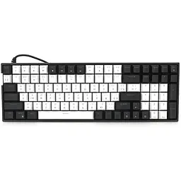 Механічна клавіатура USB XStrike XS-1030, довжина кабелю 150см, RGB підсвічування, Eng/Укр/Рус, 395х150х45 мм, Black/White, 100к, Q20