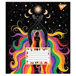 Набір зошитів Yes Magic girl в клітинку 18 аркушів 25 шт. (766584) - мініатюра 3