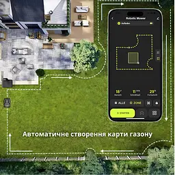Робот-газонокосилка з GPS і автоматичною картографією, управління через додаток - мініатюра 11