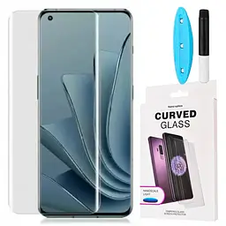 Захисне скло DK для Oppo Find X2 Neo UV Curved 010276 clear 2 шт. - мініатюра 3