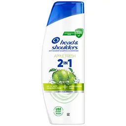 Шампунь Head & Shoulders Apple Fresh 2 в 1 проти лупи з кондиціонером 330 мл - мініатюра 2