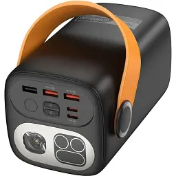 Зовнішній акумулятор Hoco DB160 Astrum 60000mAh 100W Black [134980] - мініатюра 4