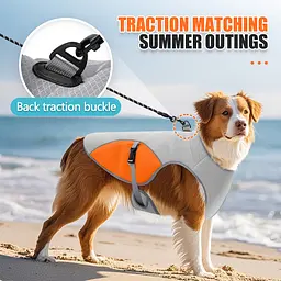 Літній охолоджувальний жилет для собак Derby Summer Dog Cooling Harness PA0360-1 Orange, L - мініатюра 5