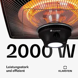 Інфрачервоний обігрівач Blumfeldt Heat Square 15 м² (10032565) - мініатюра 7