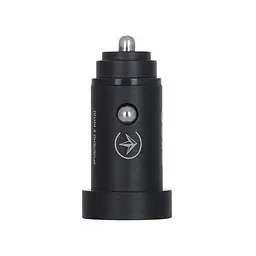 АЗУ ERGO ECC-224 Mini 2.4A 2xUSB Car Charger (black) - мініатюра 3