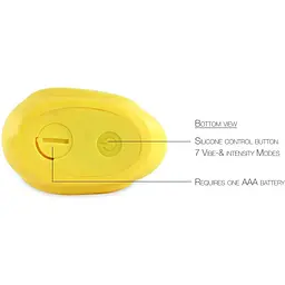 Вібромасажер качечка I Rub My Duckie Classic Yellow v2.0 скромняжка - мініатюра 5