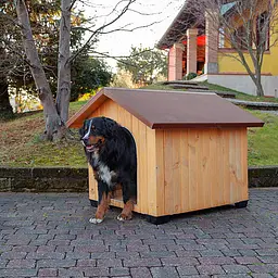 Будиночок для собак Ferplast Kennel Domus Maxi 107,5×130×103 см 87008000 - мініатюра 3