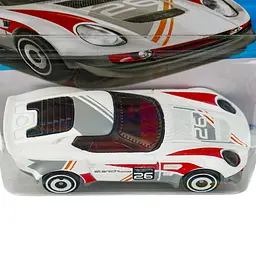 Базова машинка Hot Wheels HW Fan Driven El Segundo Coupe біла (5785) JJJ57-N521 - мініатюра 2
